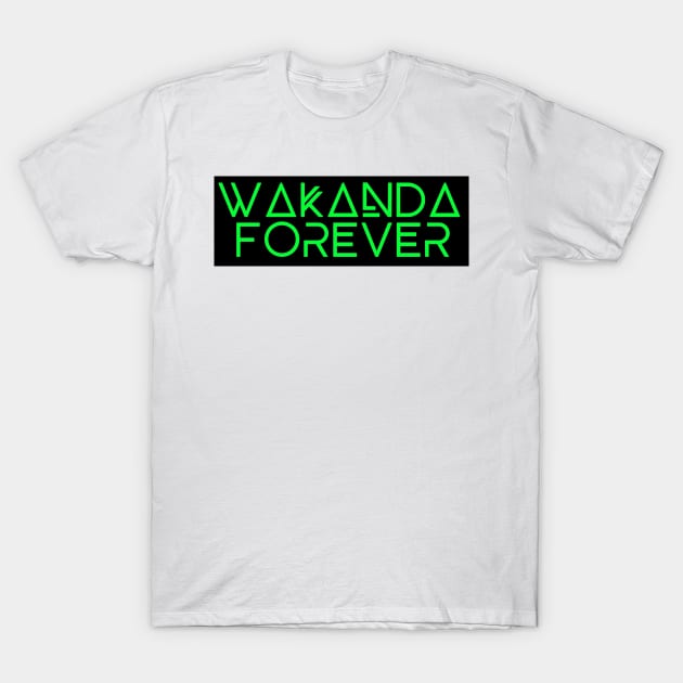 wakanda forever song T-Shirt by lahuwasi